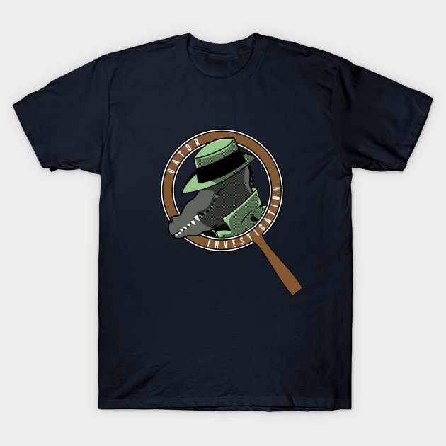 The InvestiGator T-Shirt by TGprophetdesigns